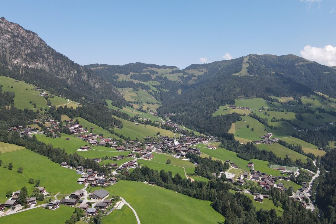 Alpbach Dorf Vogelperspektive | © Christian Moser