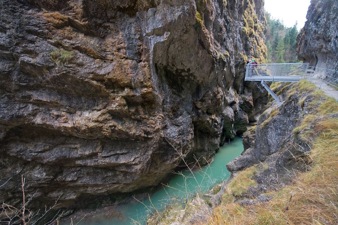 Tiefenbachklamm Aussichtsplattform | © Bernhard Berger