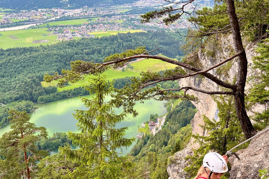 Klettersteig Reintalersee Kramsach, CCE Wanderdörfer | © Annelie Neff_Dilara Bulut