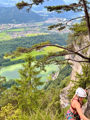 Klettersteig Reintalersee Kramsach, CCE Wanderdörfer | © Annelie Neff_Dilara Bulut
