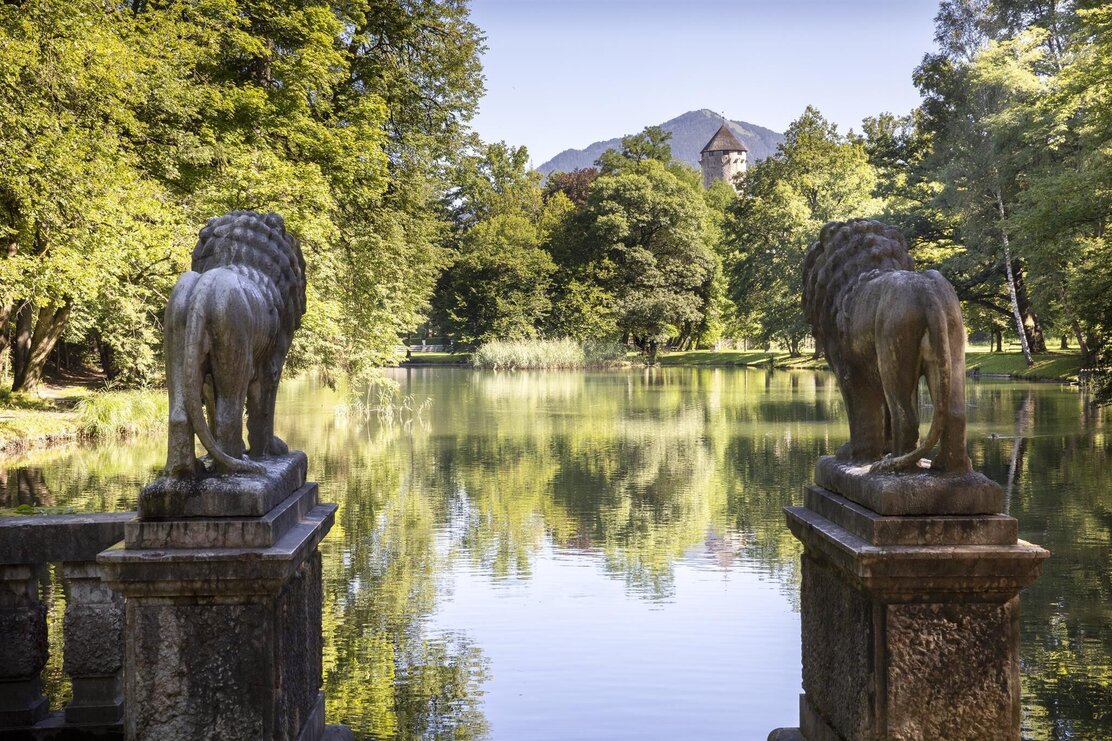 Lieblingsplatz: Löwenteich im Schlosspark Matzen | © Matthias Sedlak