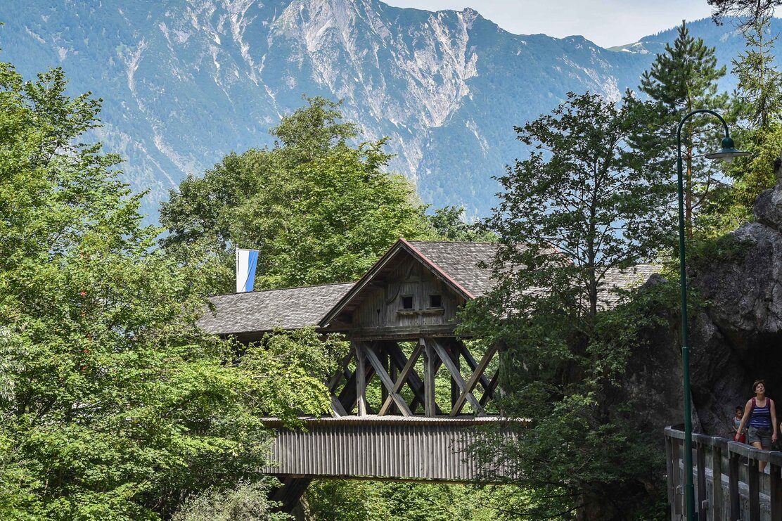 Eingang zur Kundler Klamm