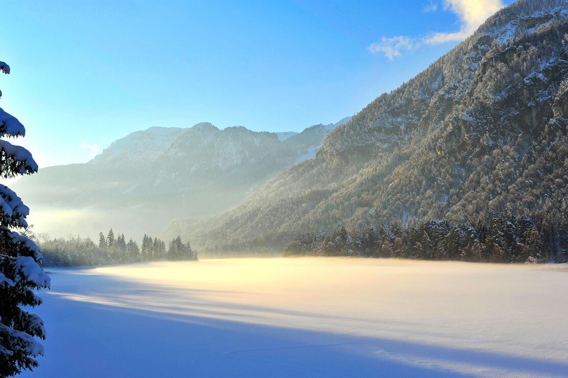 Wintertraum am Reintaler See in Kramsach