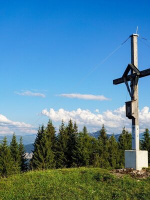 Gipfelkreuz Voldöpper Spitze | © Sandrine Stock