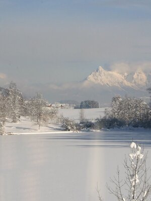 Winteridylle Reintalersee Kramsach