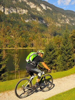 Mounten biken am See | © Camping Seeblick Toni