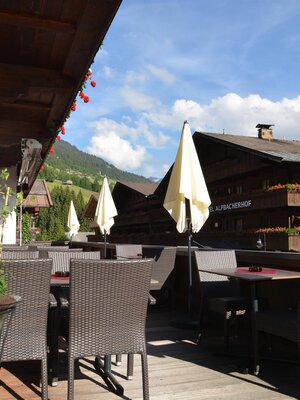 Haus Sonnwend Terrasse im Sommer | © Haus Sonnwend