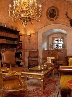 Bibliothek | © Boutique Hotel Schloss Matzen